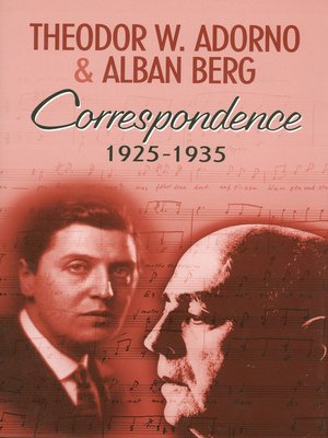 cover image of Correspondence 1925-1935